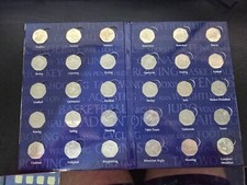 Lighthouse 2011 Olympic 50p Collectors Album + 29 Coins and Completer Medaillion