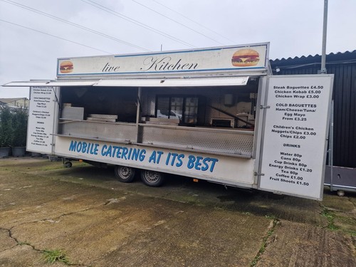 Used 16ftx7ft catering food - used, catering/food