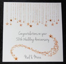 Personalised 50th Golden