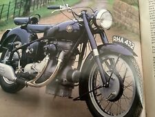 SUNBEAM S8 MOTORCYCLE MAGAZINE ARTICLE