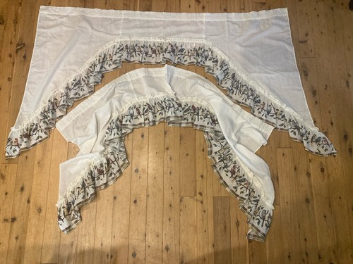 Kitchen window valance - kitchen, ruffled