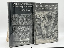 English Romanesque Sculpture 1066–1210 George Zarnecki 2 Vols HB Alec Tiranti