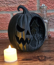 Haunted House Pumpkin Unique