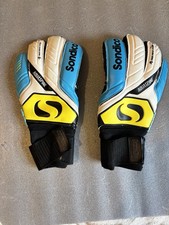 Sondico Mens Aquaspine Goalkeeper Football Training Sports White/blue/lime