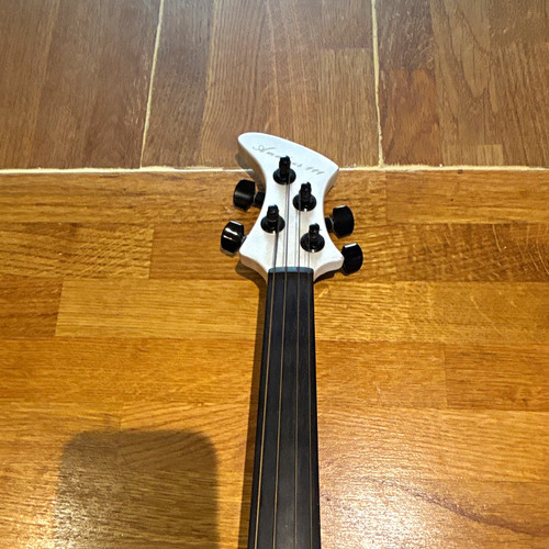 White electric violin - violin, 4-string