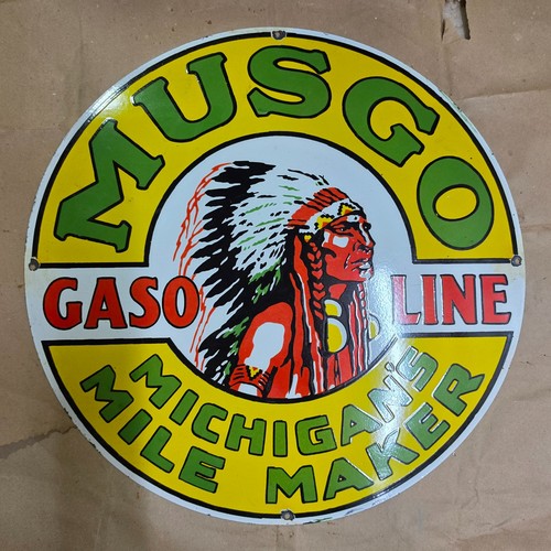 Musgo gasoline porcelain - gasoline,