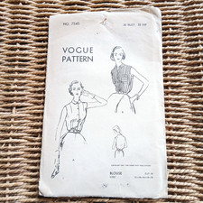 Vintage 1940s 1950s Vogue