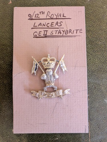 12th royal lancers qeii - 9/12th,