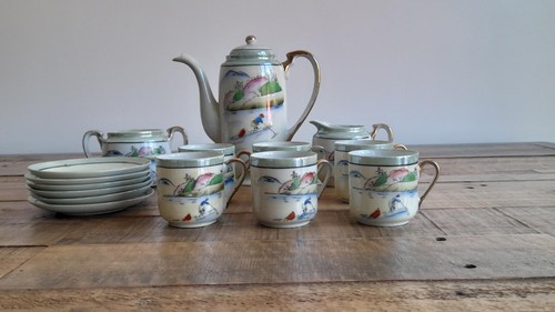 Vintage hand painted japanese - vintage,
