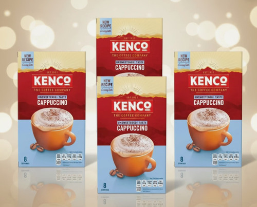 Kenco unsweetened cappuccino - kenco,
