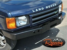 Discovery 2 Heavy Duty Winch Bumper 5MM BLACK - DA5645