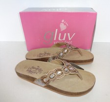 Gluv Ladies Gold Beige Womens