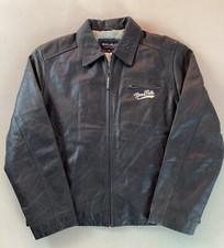 Vintage Leather Highwayman Jacket Motorcycle Jacket EU Size 52 48”