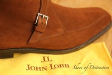 John Lobb Brown Suede Chukka