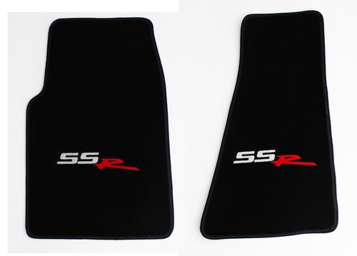 New black front floor mats - black,