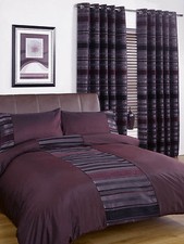 STRIPED CHENILLE Duvet Cover
