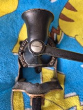 Vintage Spong & Co Ltd London England No 1 Cast Iron Coffee Bean Grinder Mill