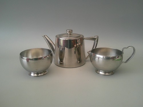 Vintage stainless steel tea - stainless,