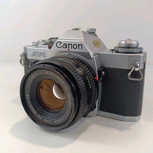 Canon 35mm slr film - canon, av-1