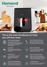 Homend Airfryday 2507UK - 6L