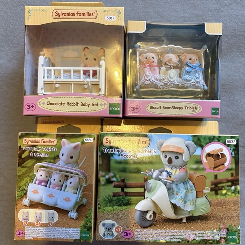 Sylvanian families babies - x,