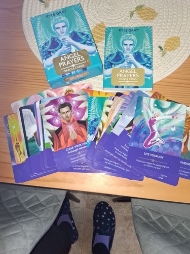 Angel prayers oracle cards - prayers-,