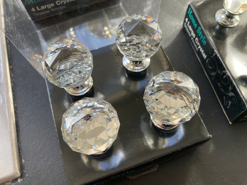 Crystal drawer knobs door - knobs,