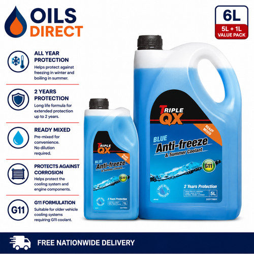 Blue coolant antifreeze g11 - coolant,
