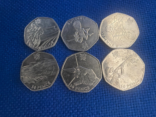 Six pence pieces 2011 - six,