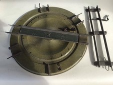 Marklin O Gauge Clockwork Turntable plus One Bing Clockwork Straight Rail