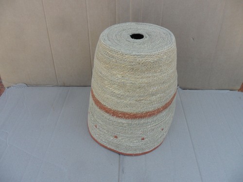 Terracotta polka dot seagrass - polka-dot,