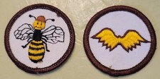  Brownie Scout Wings Vintage