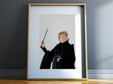 Professor McGonagall INSPIRED poster Harry Poster Harry Print Harry Potter Art