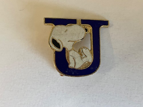 Vintage snoopy letter - letter, enamel
