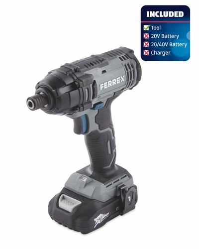 Ferrex 20v cordless impact - ferrex,