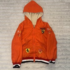 Ferrari F1 Reversible Jacket Kids Orange/Beige F1 Racing