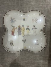 LOVELY SMALL SARREGUEMINES TRAY CHILDREN DECOR RICHARD 