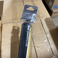 N.O.S  Schwalbe beige Lugano T 700x22C Tubular Tyre 