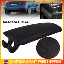 1xBlack Leather Armrest Center