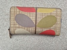 Lovely Orla Kiely Classic Multi Stem Big Zip Wallet **CHECK OUT MY OTHERS**