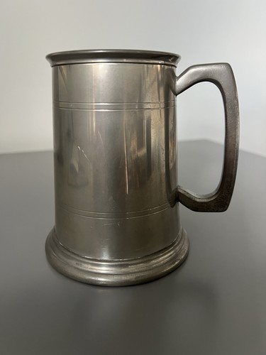 Pewter pint tankard - pewter,