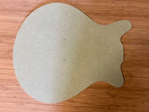 Guitar body template - guitar,