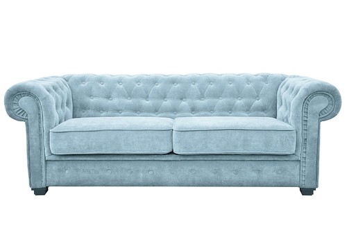 Chesterfield style sofa bed - style,