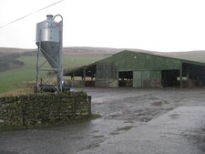 Photo A3 Cattle feed silo and