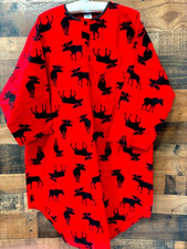 Vintage HATLEY Moose Flannel