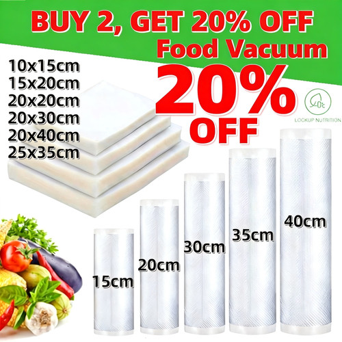 Food vacuum sealer bag - sealer, roll