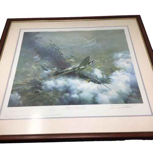 Frank wootton signed print - wootton,