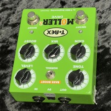 T-Rex Moller2 Overdrive Pedal Guitar Effects with Boost, Bass Switch Used