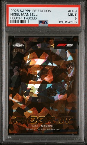 2025 topps chrome sapphire - chrome, f1