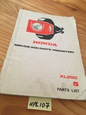 Honda XL250 XL 250 250XL Parts